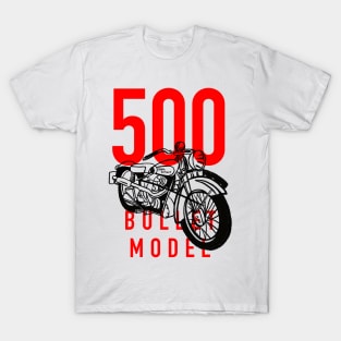 Royal enfield 500 bullet model vintage cool motorcycles T-Shirt